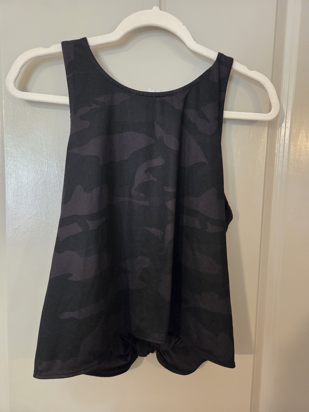 90 Degree By Reflex Black Camo Tank Top